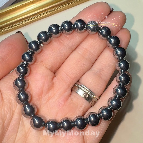 Terahertz Bracelet 8mm - Picture 2 of 5